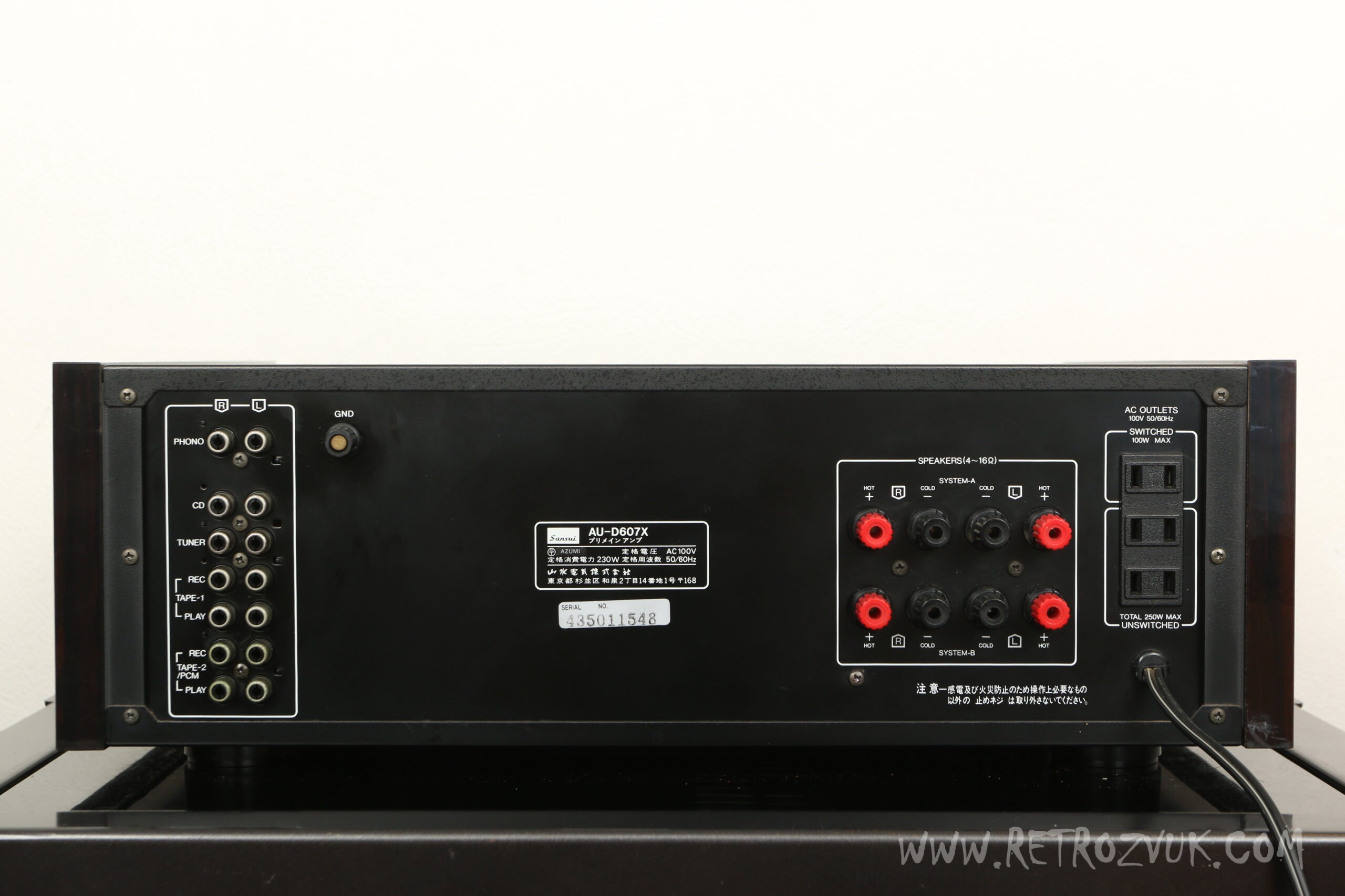 美品 SANSUI サンスイ プリメインアンプ AU-D607X DECADE 山水高級 