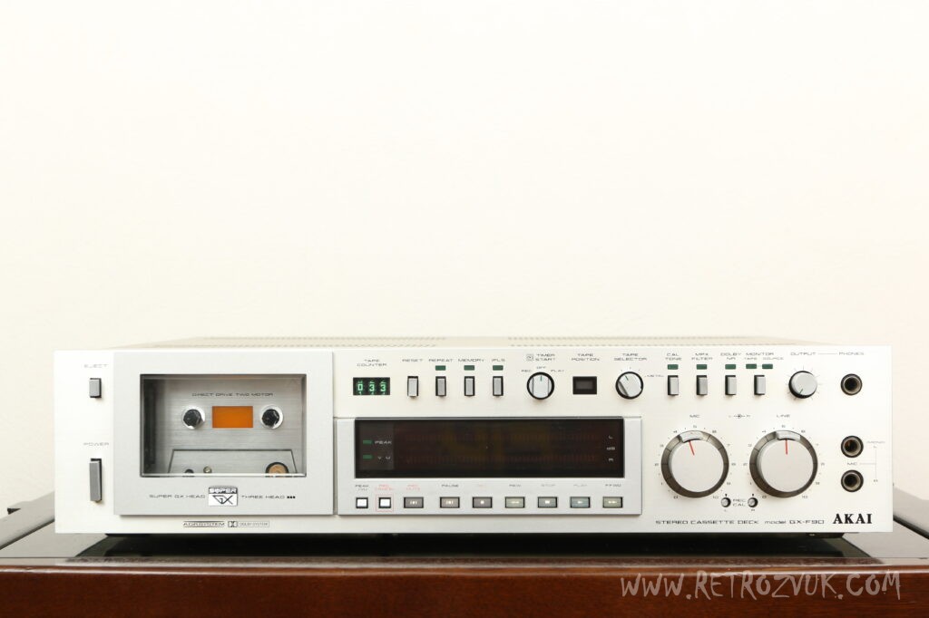 AKAI カセットデッキ GX-F90 AKAI GX-F90 - Retrozvuk.com