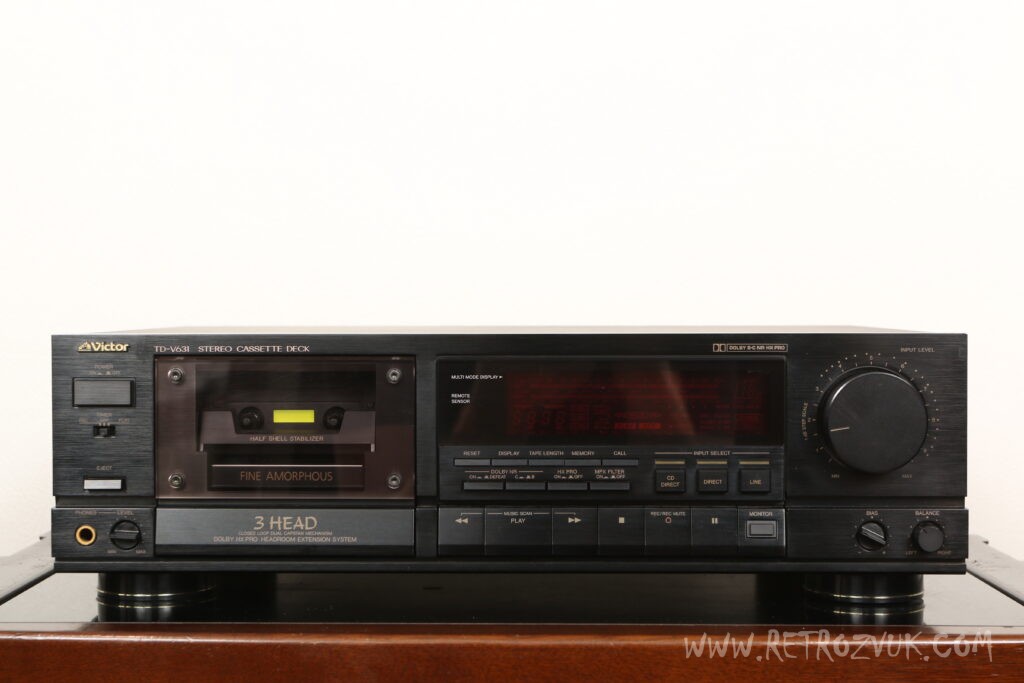 TD-V631ビクターステレオカセットデッキ VICTOR TD-V631 – Audiolife － Enjoy your audio life!!