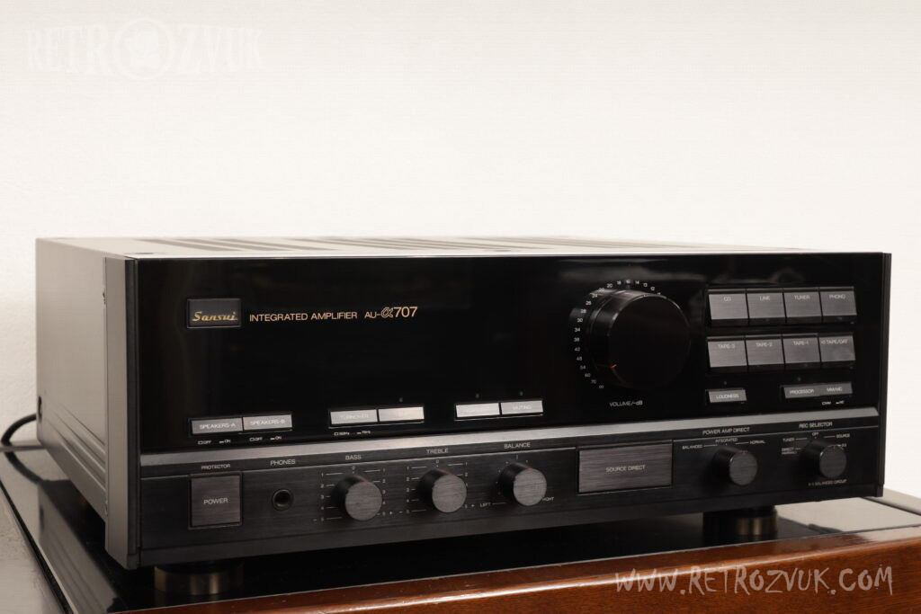 サンスイステレオアンプAU-a707 SANSUI AU-α707の仕様 サンスイ サンスイステレオアンプAU-a707
