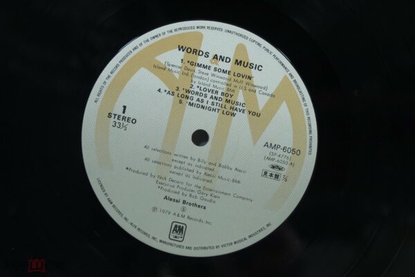 Alessi – Words And Music (Japan) — изображение 6