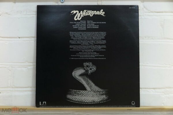Whitesnake – Ready An' Willing (UK) — изображение 2