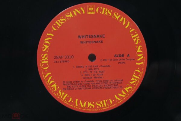 Whitesnake – Whitesnake (Japan) — изображение 6