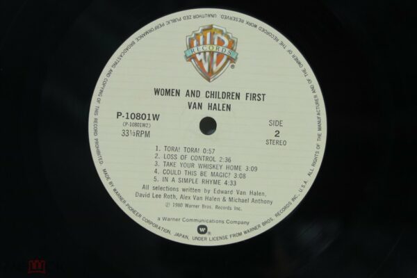 Van Halen – Women And Children First (Japan) — изображение 6