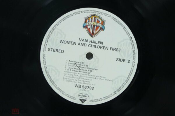 Van Halen – Women And Children First (UK) — изображение 5