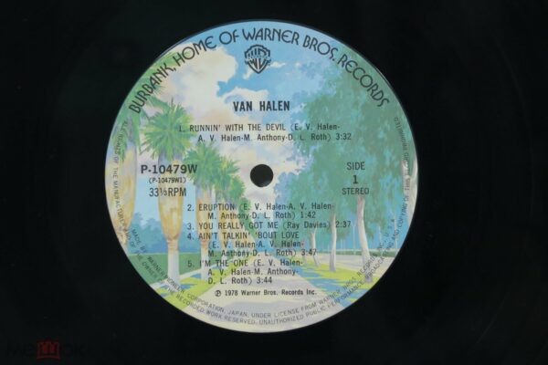 Van Halen – Van Halen (Japan) — изображение 6