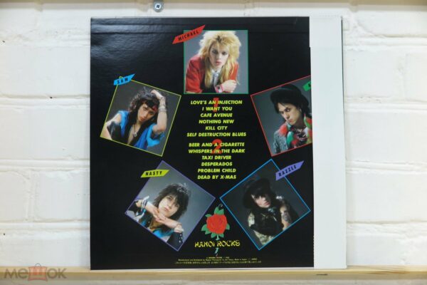 Hanoi Rocks – Self Destruction Blues (Japan) — изображение 2