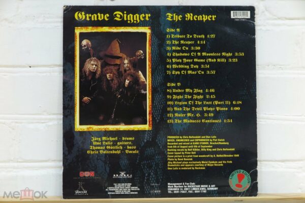 Grave Digger – The Reaper (Holland) — изображение 2